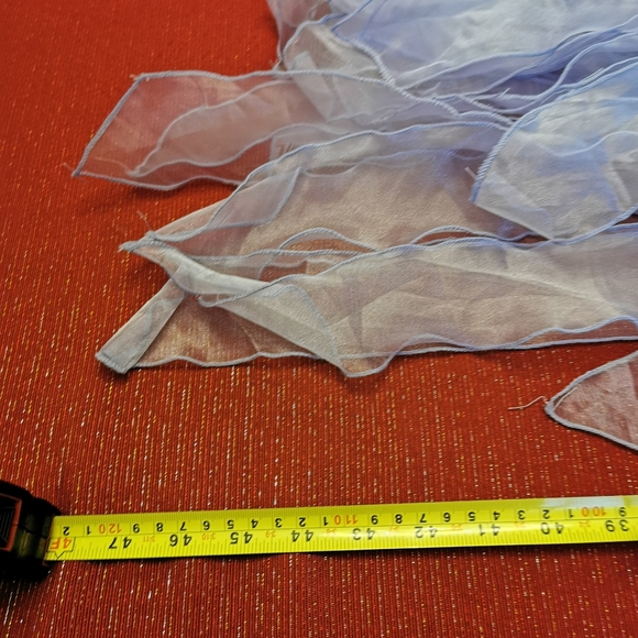 Strapless Dress - Empire Waist With Crystal Jewelled Belting, Size 10 - Picture 7 of 8